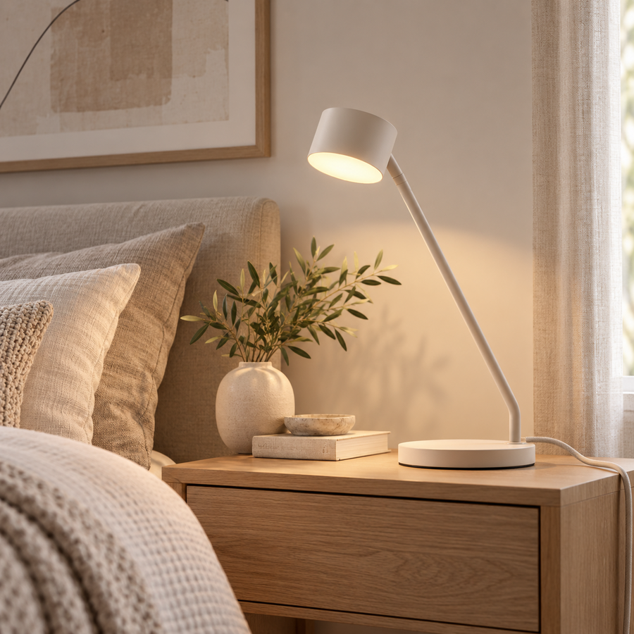 Lucci Vince LED Table Lamp, CCT, Dimmable