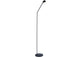 Lucci Stehlampe Vince, LED, CCT, dimmbar – Schwarz