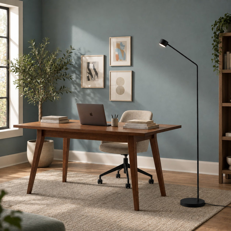 Lucci Vince LED Floor Lamp, CCT, Dimmable
