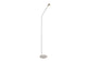 Lucci Stehlampe Vince, LED, CCT, dimmbar – Grau