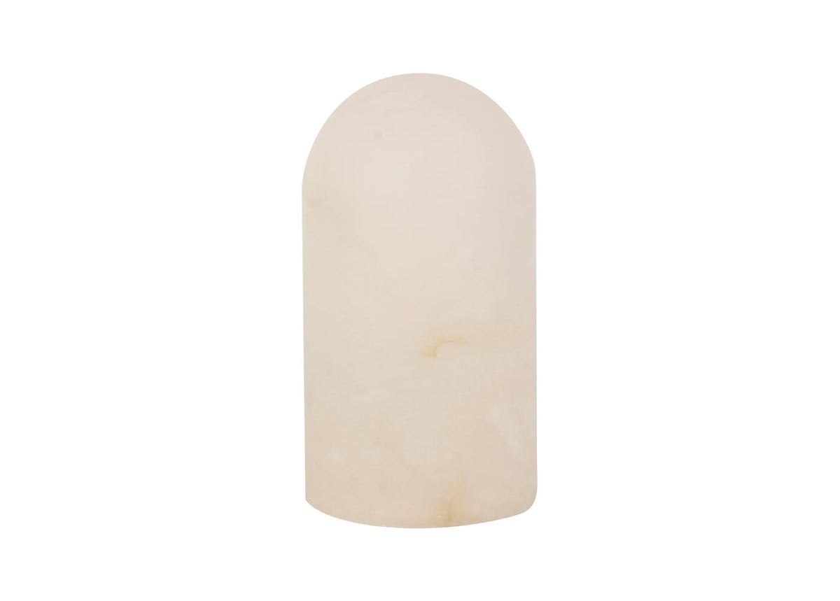 Tischlampe Panton, spanischer Alabaster, G9 Sockel