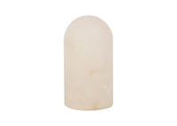 Tischlampe Panton, spanischer Alabaster, G9 Sockel