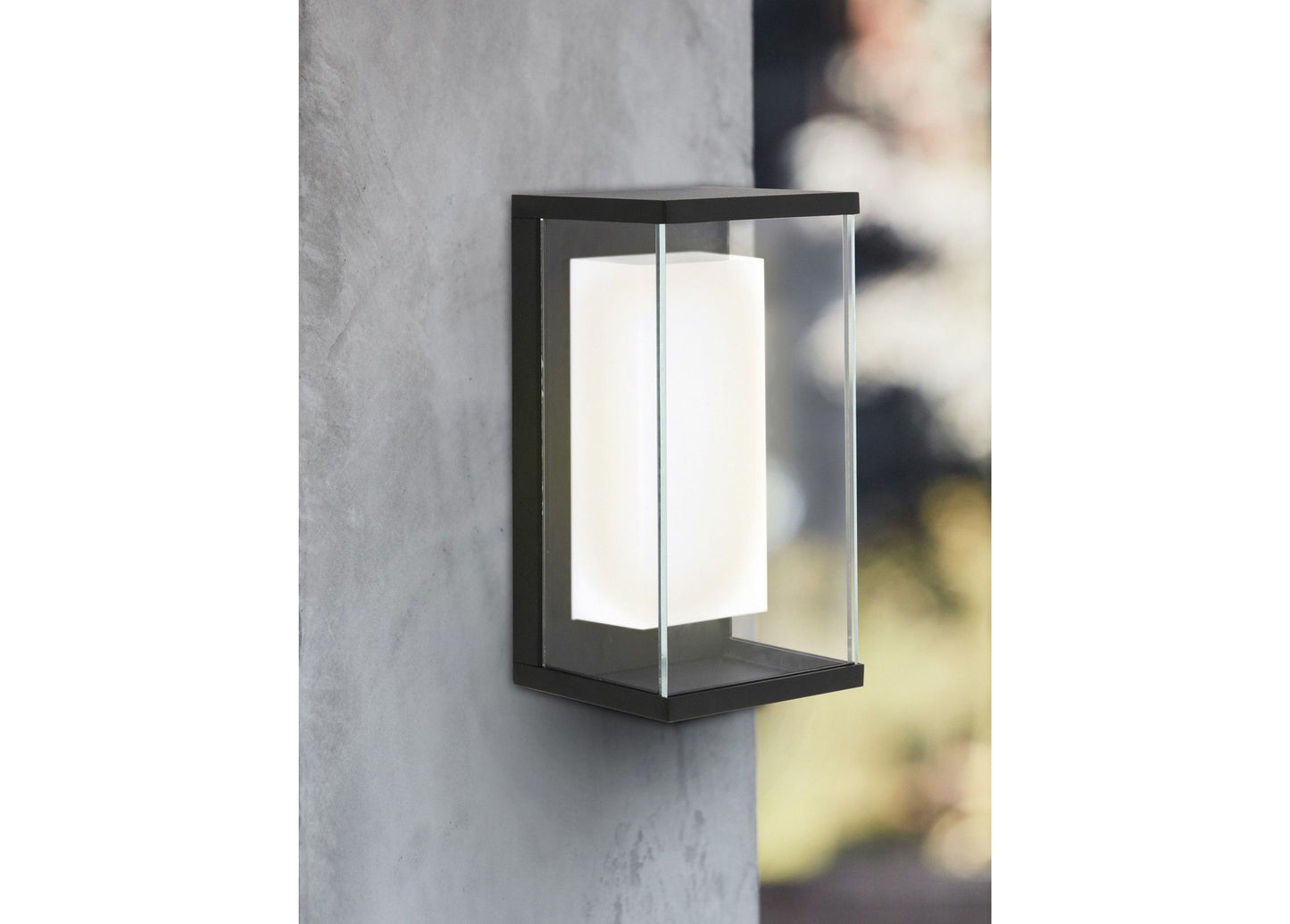 Wall light Caspa, incl. LED lighting, IP65 protection class, indoor and outdoor use