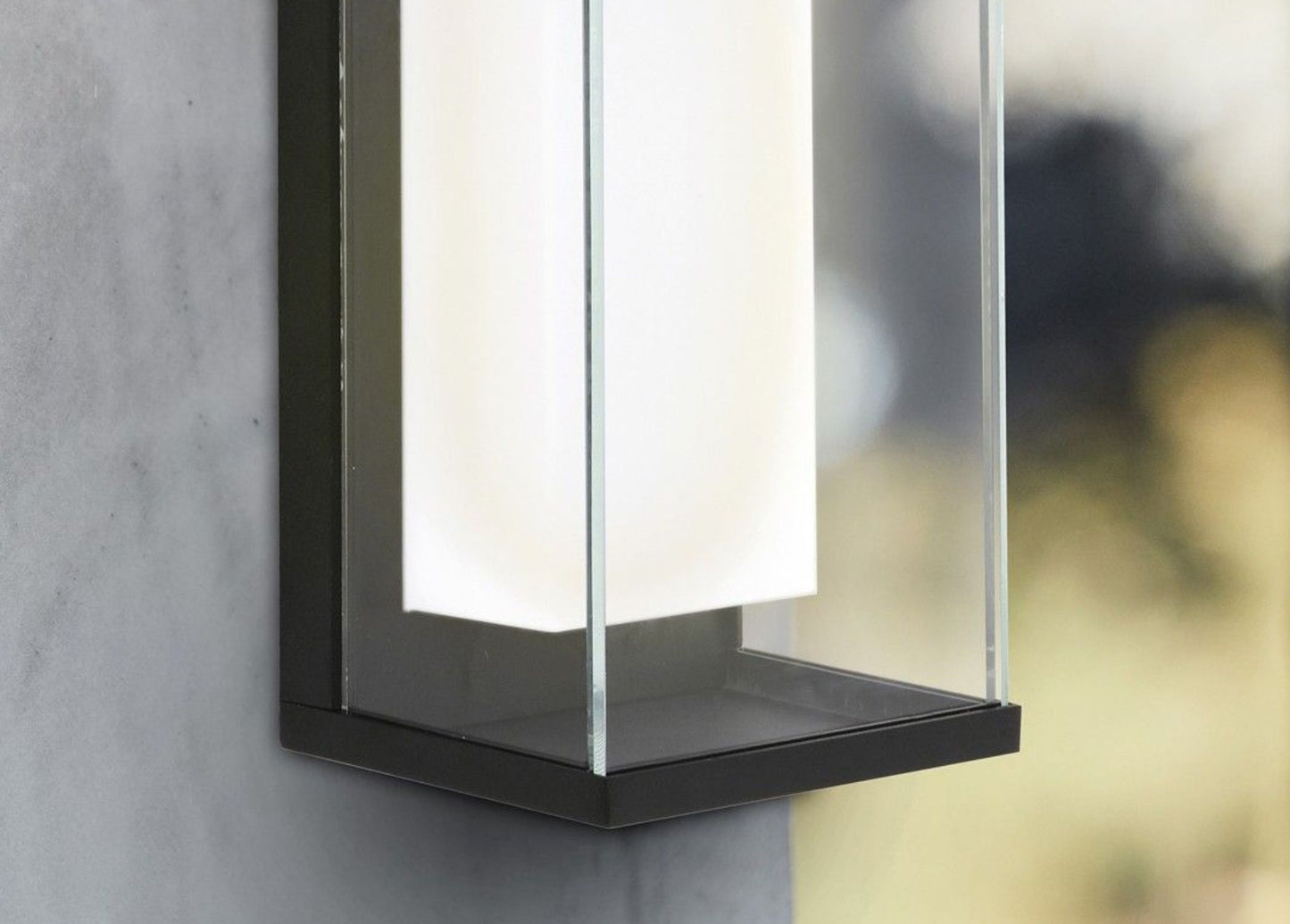 Wall light Caspa, incl. LED lighting, IP65 protection class, indoor and outdoor use