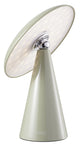 Lucci Kinoko II Rechargeable Table & Wall Lamp High Gloss – Cream – Jadegrün / Hochglanz