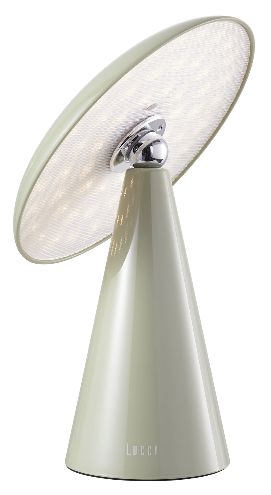 Lucci Kinoko II Rechargeable Table & Wall Lamp High Gloss – Cream