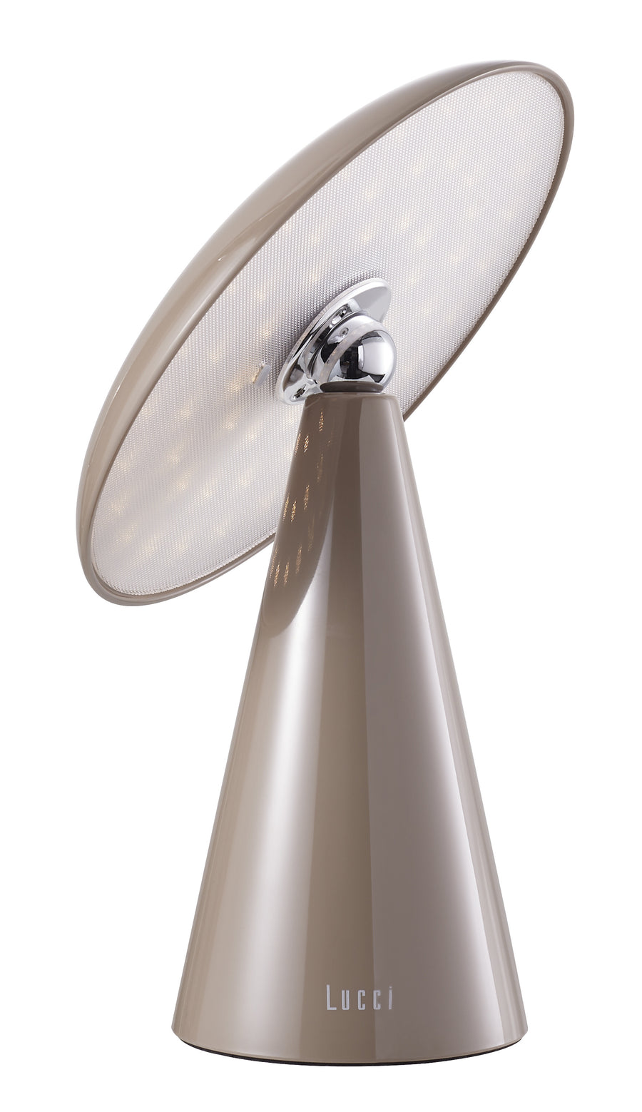 Lucci Kinoko II Rechargeable Table & Wall Lamp High Gloss – Cream