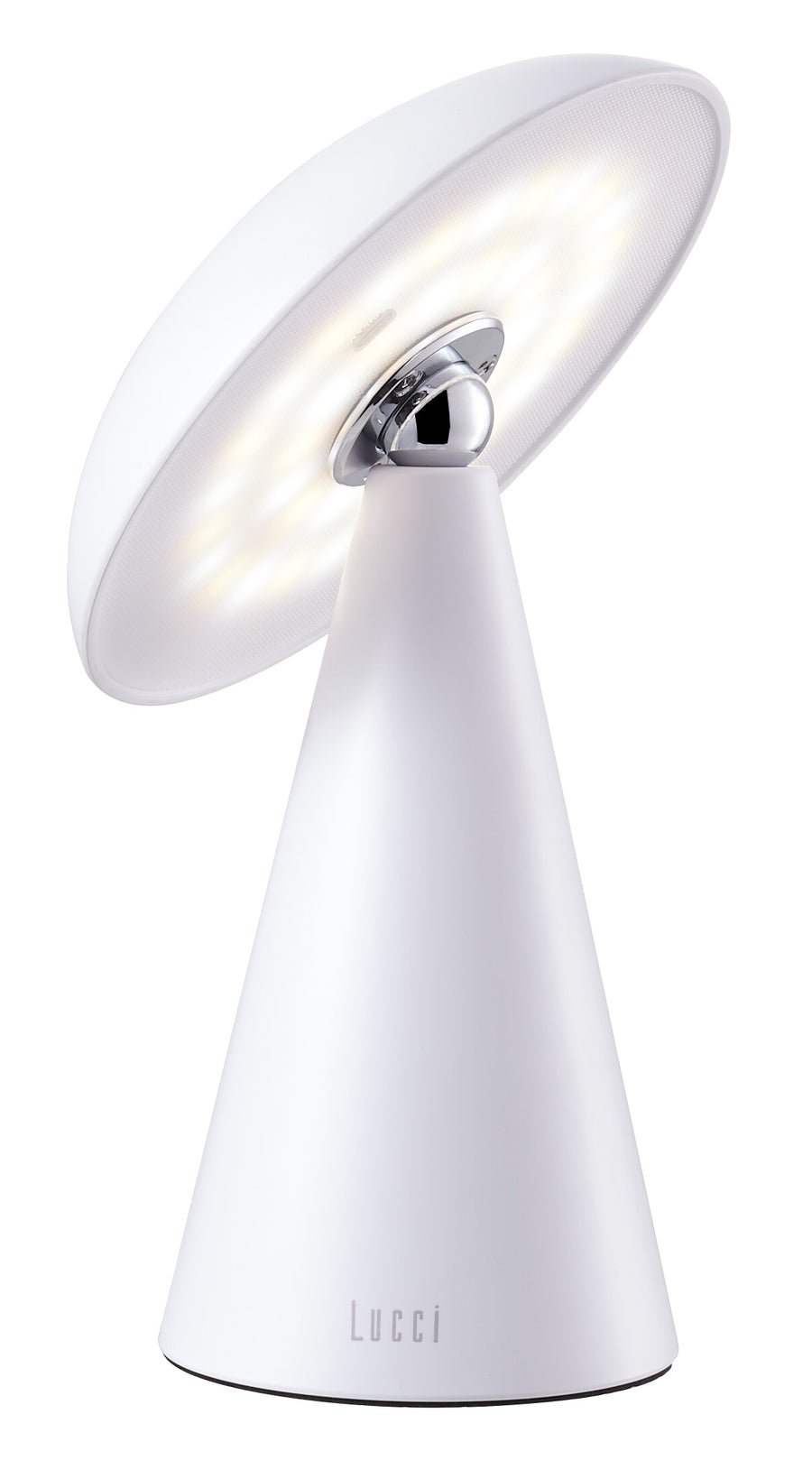 Lucci Kinoko XS Rechargeable Table & Wall Lamp High Gloss – Cream