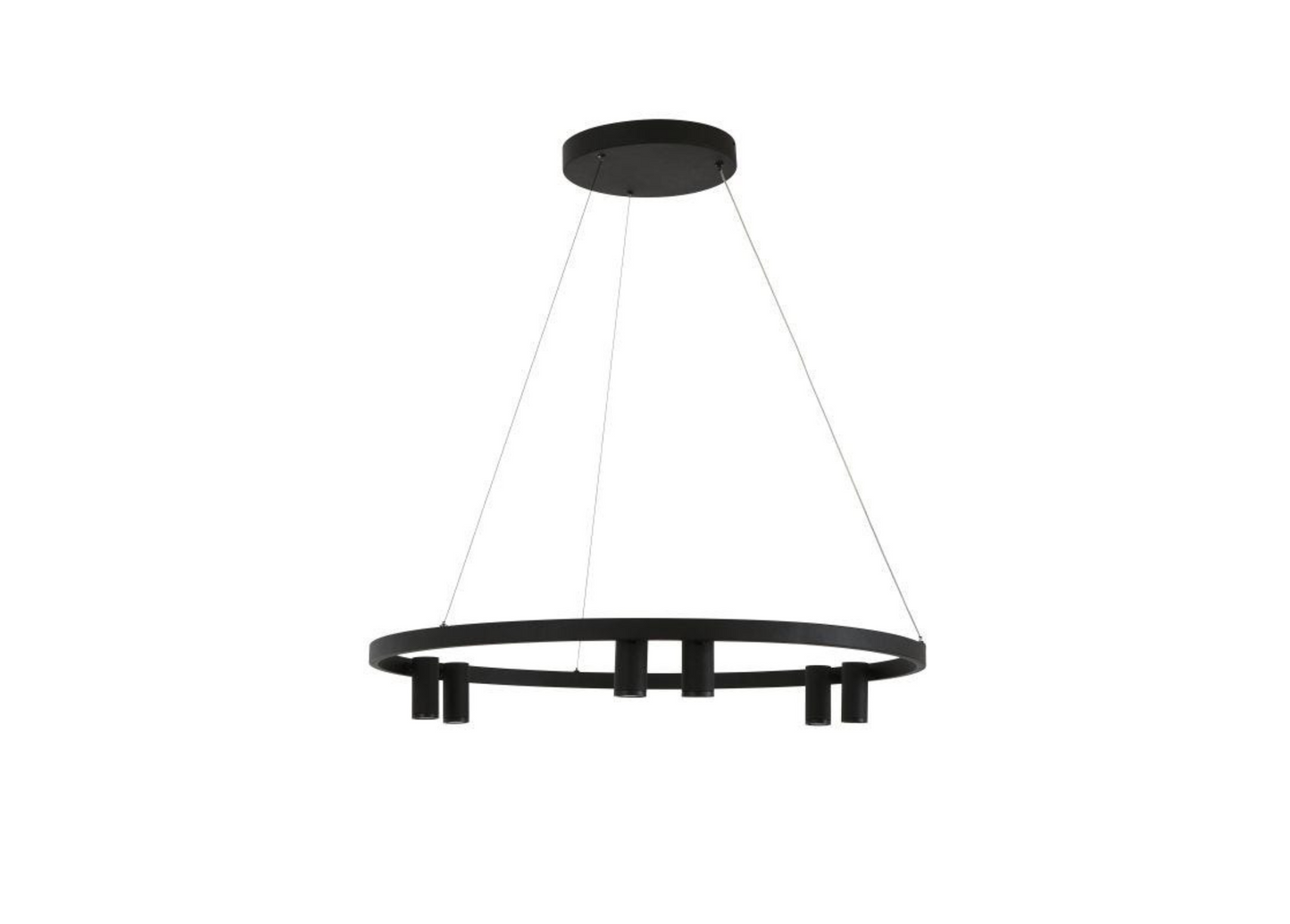 Pendant light Panorama, incl. LED lighting, 4-bulb, dimmable