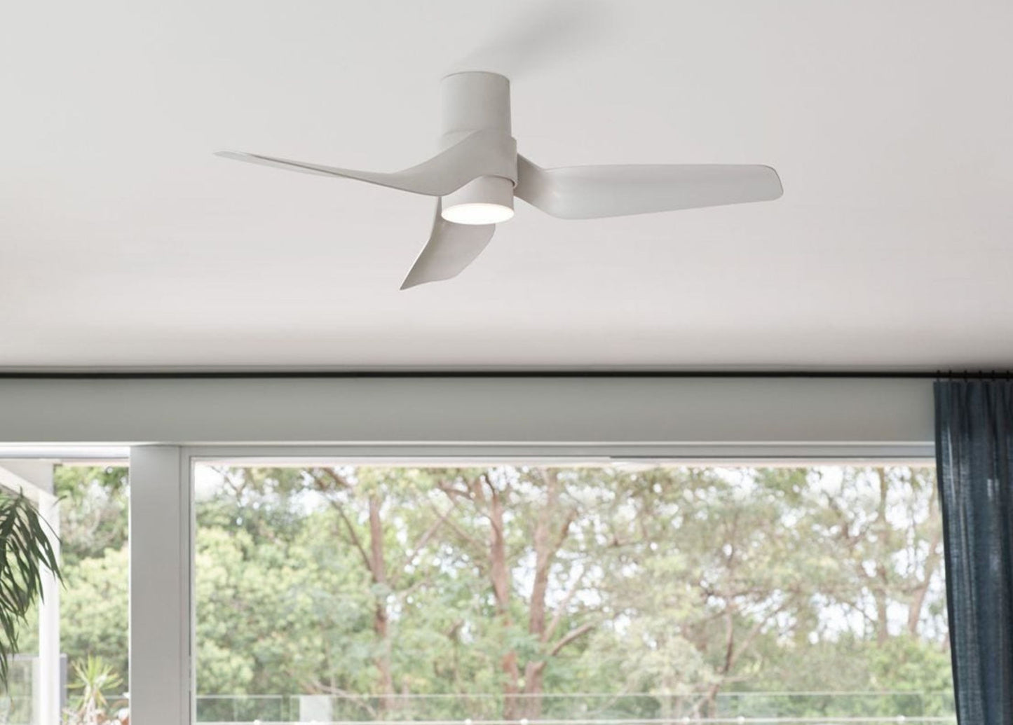 Ceiling fan Nautica, 132 cm ∅, 6 speeds, incl. LED bulb &amp; remote control